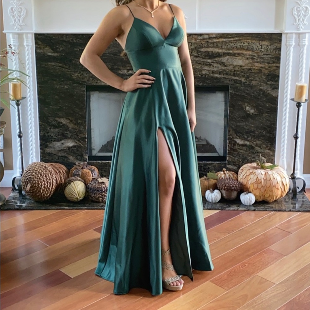 Emerald dress